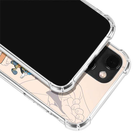 Disney Pinocchio and Jiminy Cricket iPhone 14 Clear Case
